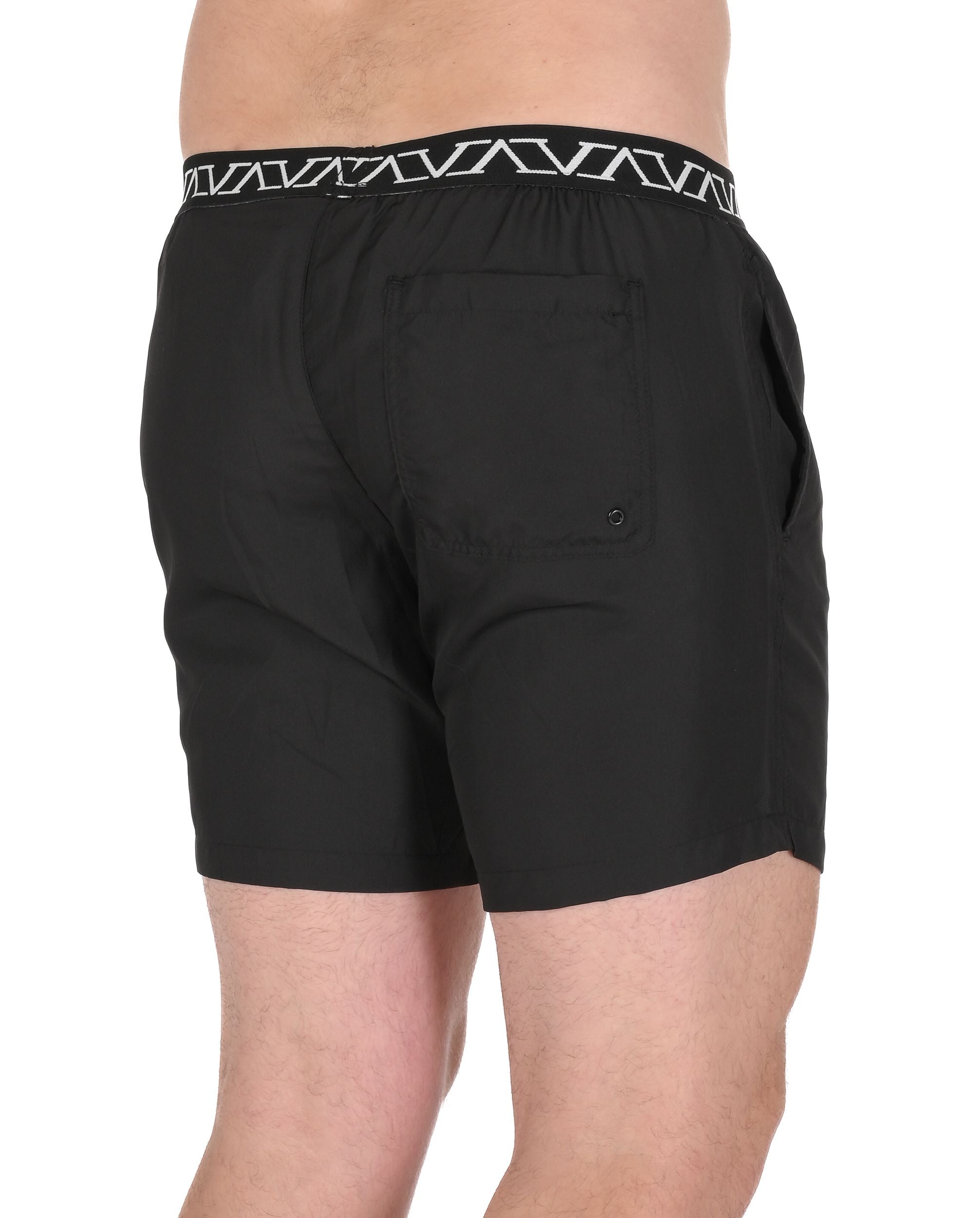 19V69 Italia Mens Swimwear Trunk VSC1MBM07 BLACK