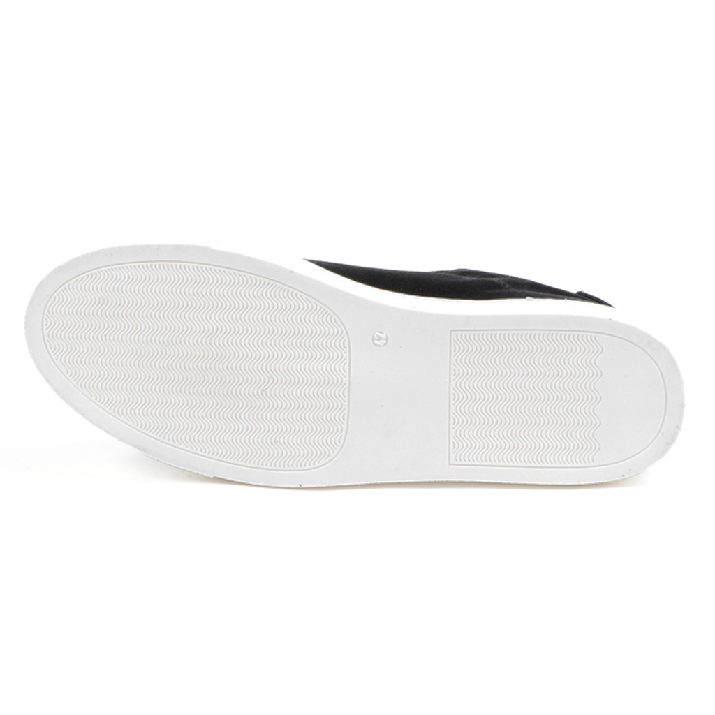 V 1969 Italia Zapatillas para hombre Negras CREMA