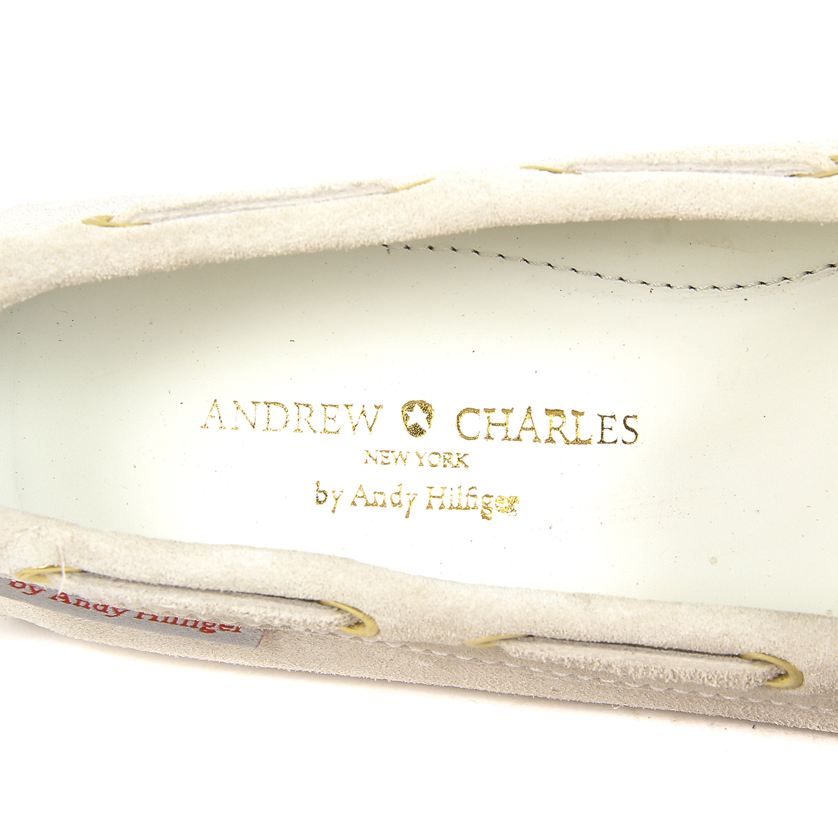 Andrew Charles Mocasín para mujer Blanco DOMINGO