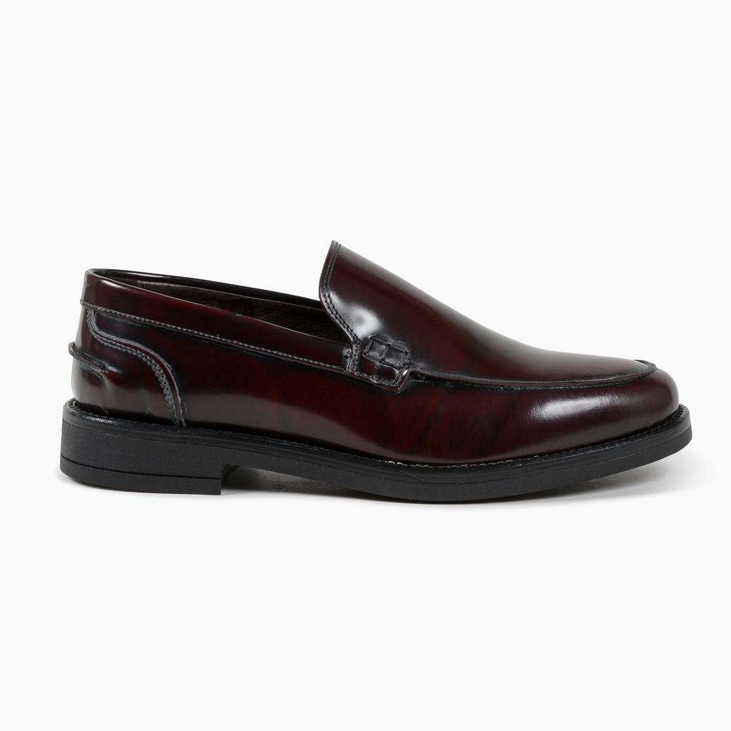 19V69 Italia Mocasín Hombre Burdeos 002 C ABRASIVATO BORDEAUX