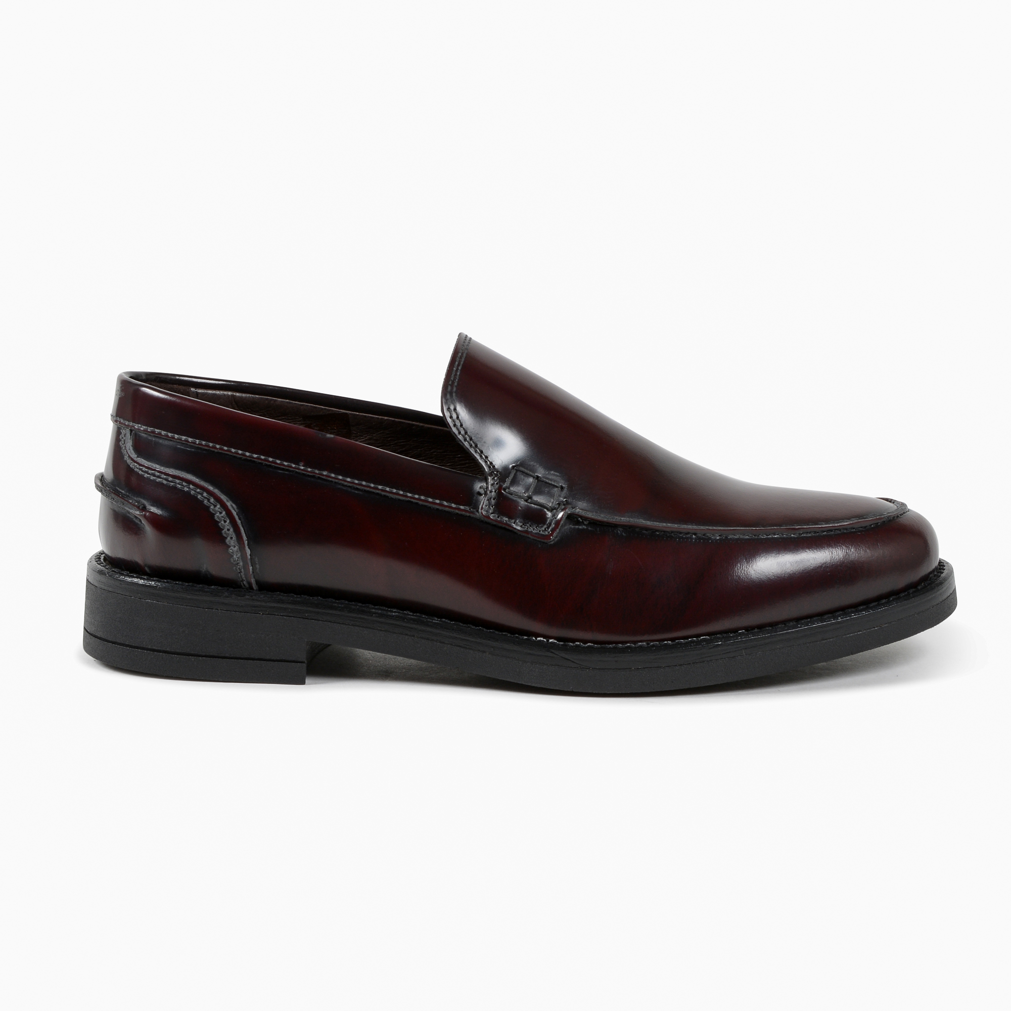 19V69 Italia Mocasín Hombre Burdeos 002 C ABRASIVATO BORDEAUX