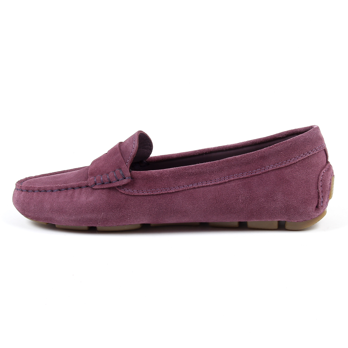 Mocasines V 1969 Italia para mujer, morados, AMALFI