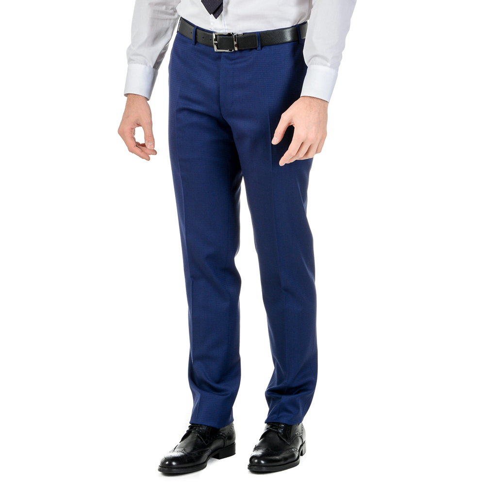 Canali Mens Suit Long Sleeves Blue Travel Natural Comfort