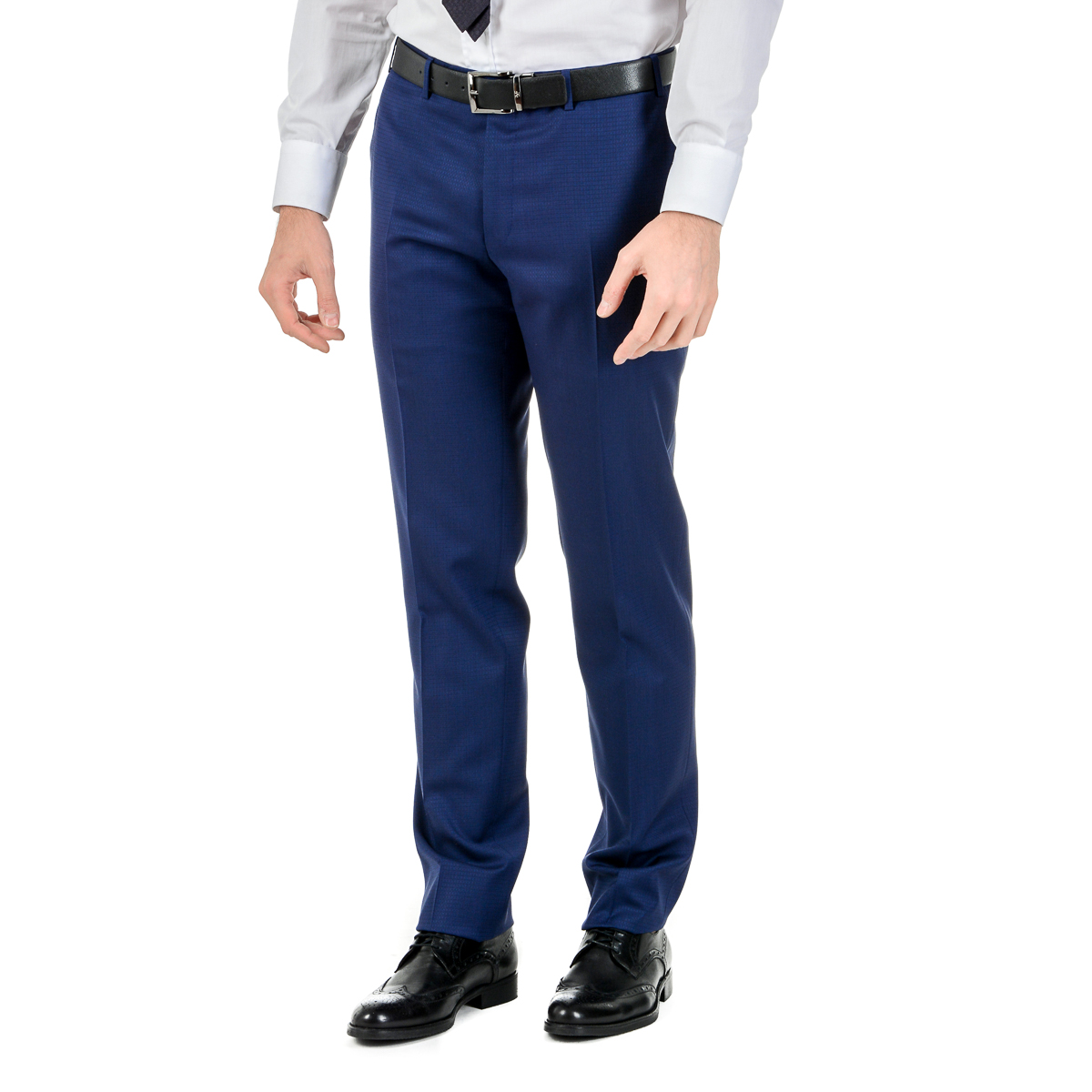 Canali Mens Suit Long Sleeves Blue Travel Natural Comfort