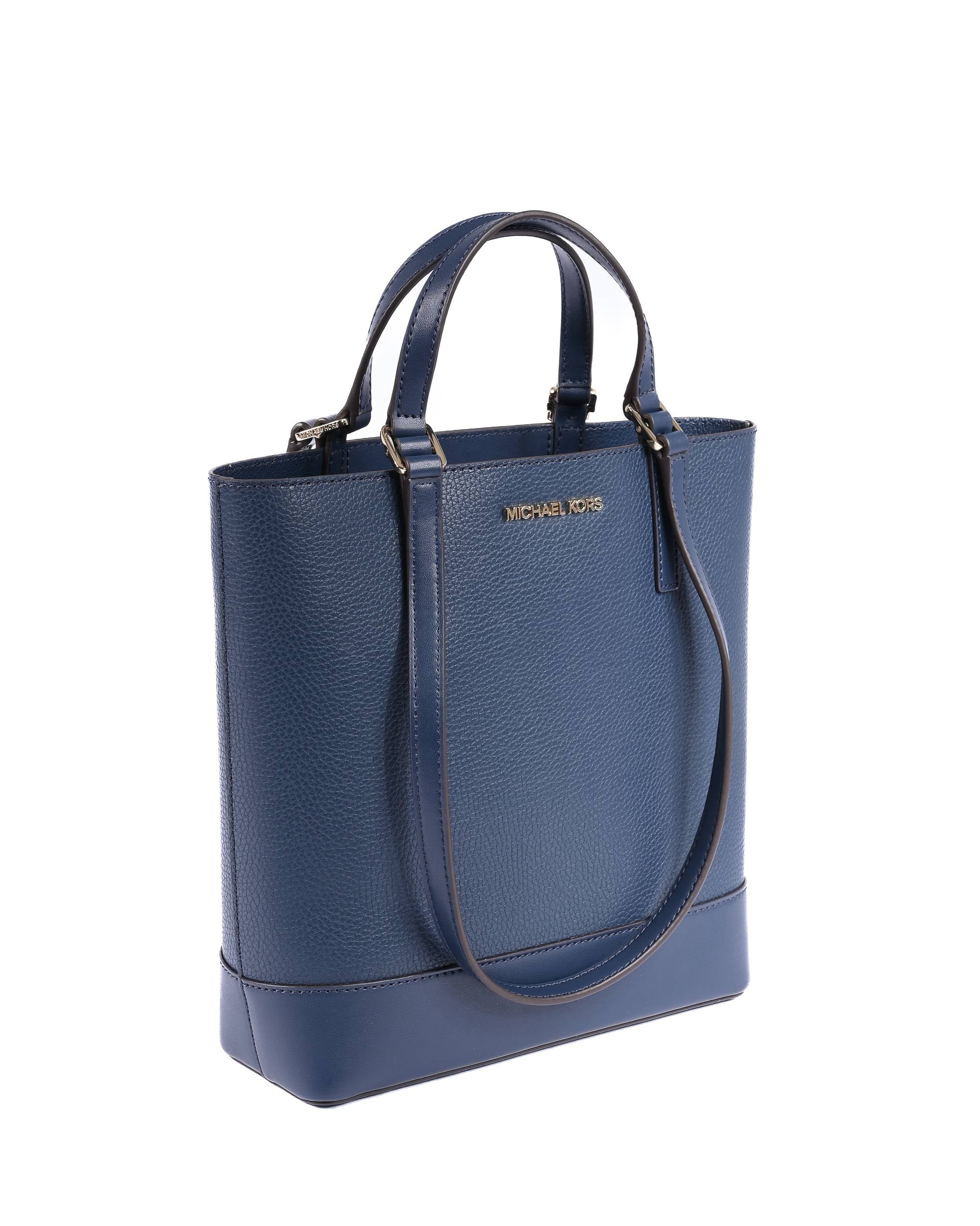 Bolso de mano Michael Kors para mujer 35TOGX9T1T azul marino