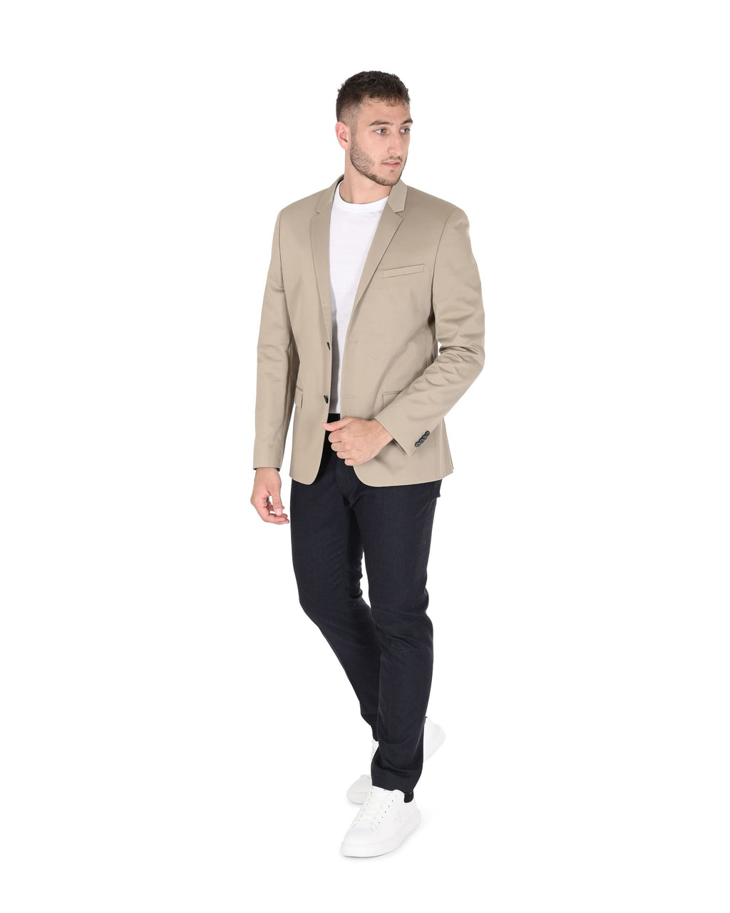 Calvin Klein Mens Blazer Silver K1IK101176784