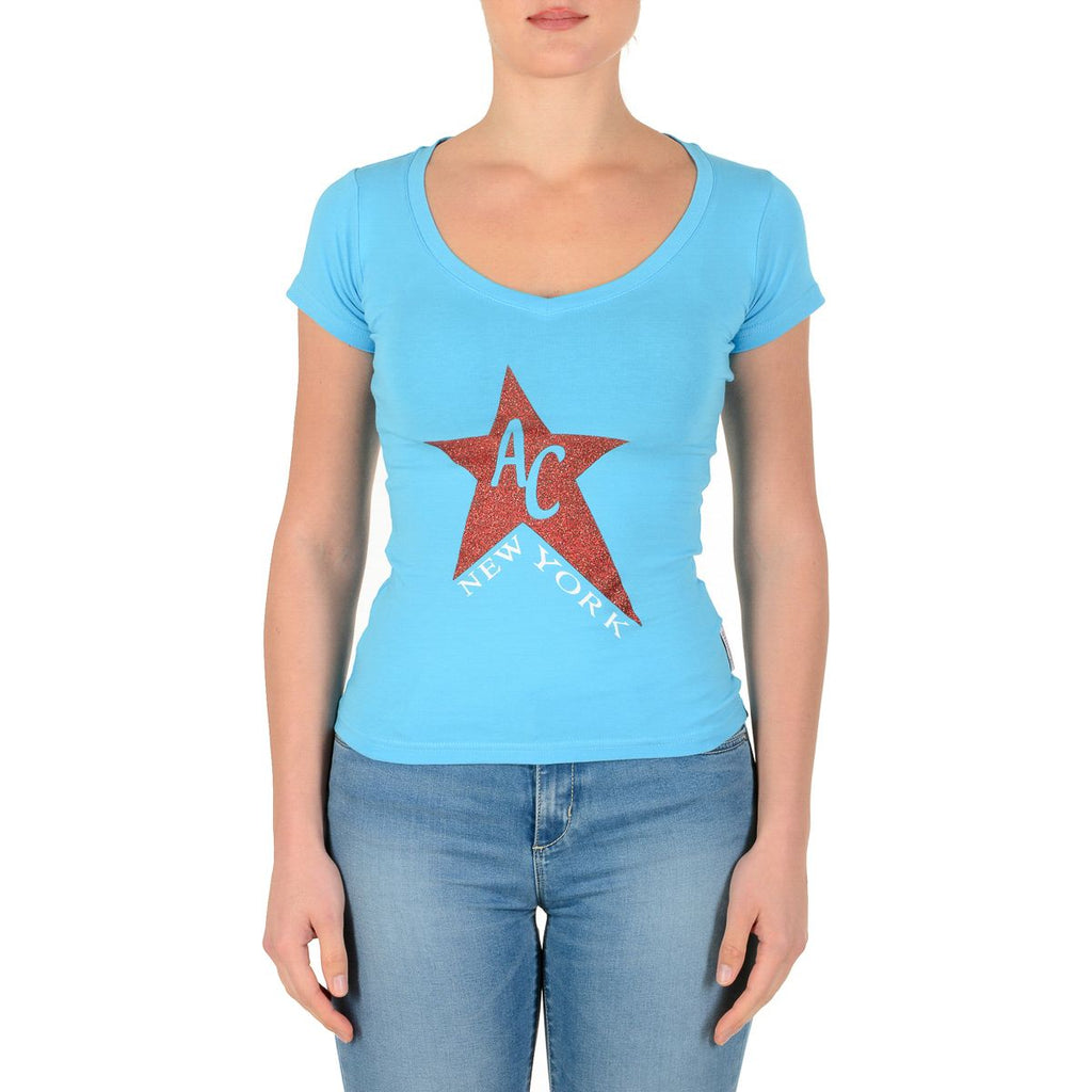 Camiseta para mujer Andrew Charles By Andy Hilfiger TS550 03 1002 TAPIWA AZURE S8