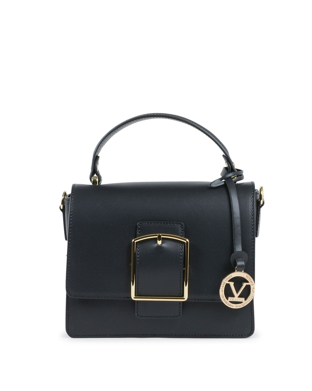 Bolso de mano para mujer V Italia negro V505 52 RUGA NERO
