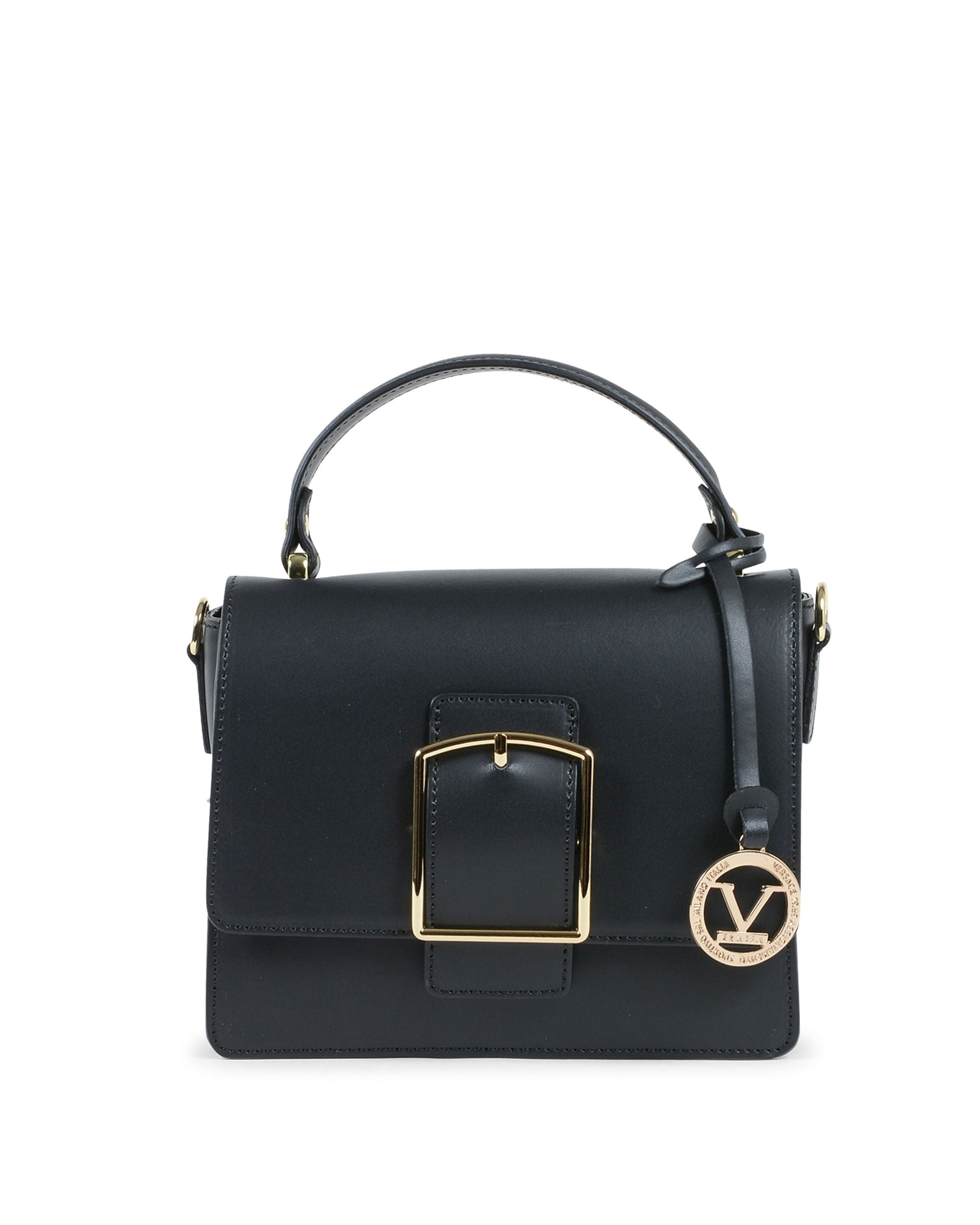 Bolso de mano para mujer V Italia negro V505 52 RUGA NERO