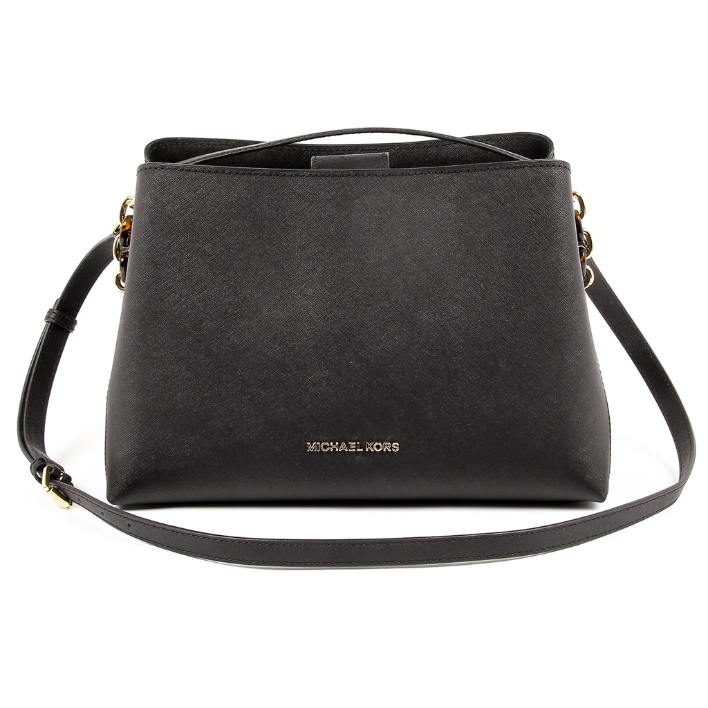 Michael Kors Womens Handbag PORTIA 35S7GPAL3L BLACK