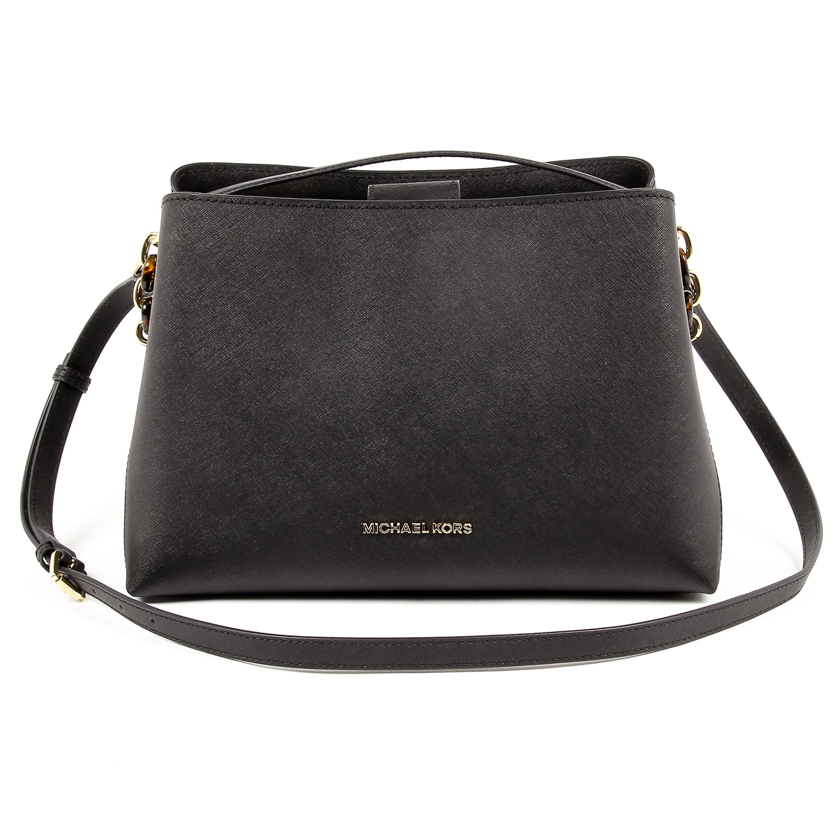 Michael Kors Womens Handbag PORTIA 35S7GPAL3L BLACK