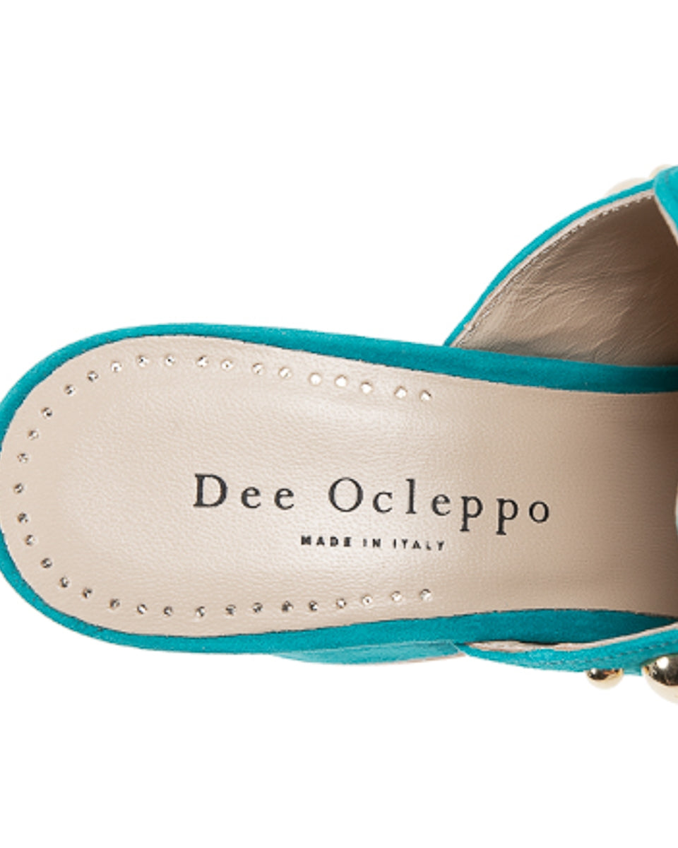 Sandalia para mujer Dee Ocleppo 3014 CAMOSCIO JADE