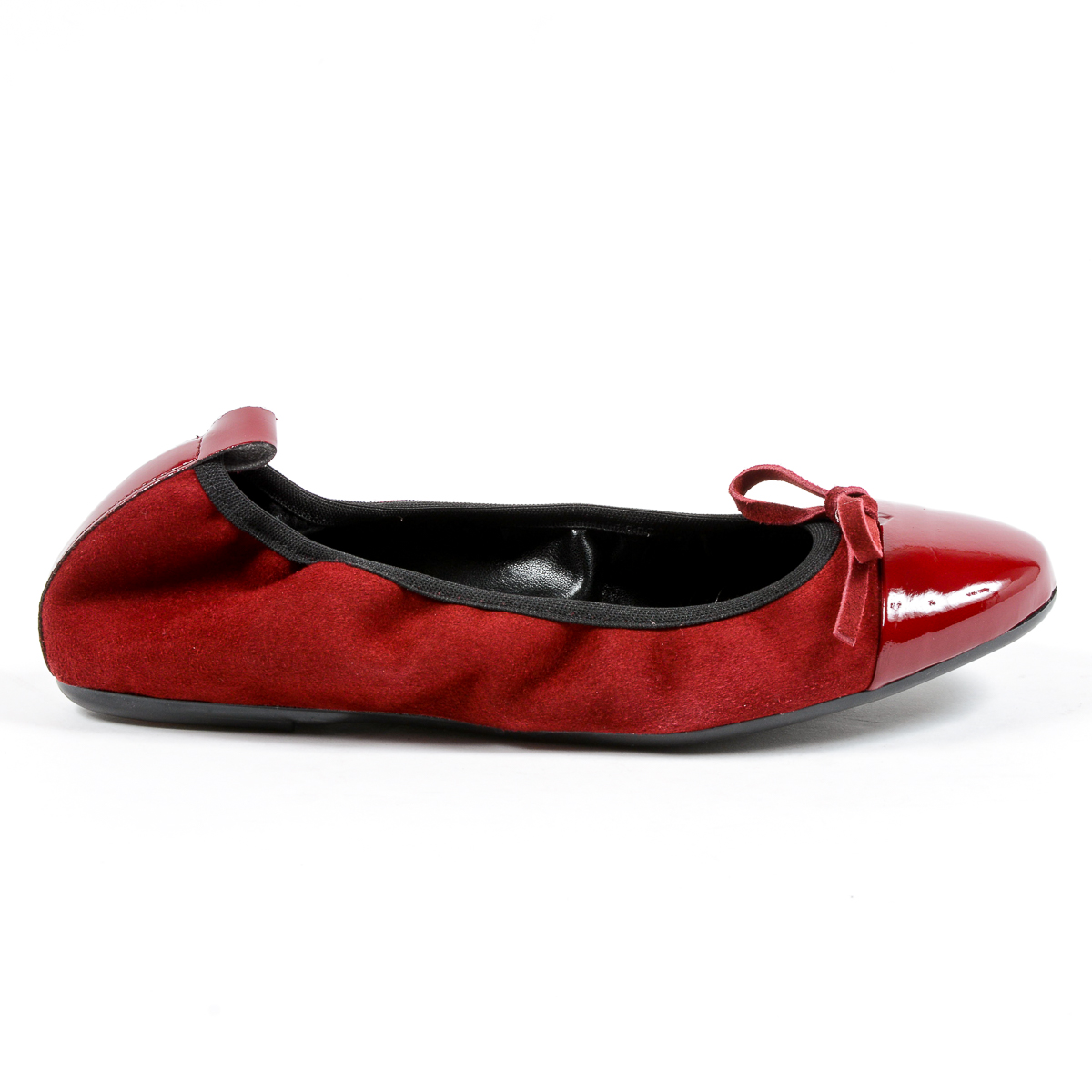Andrew Charles Womens Soft Ballerina Bordeaux PATTI