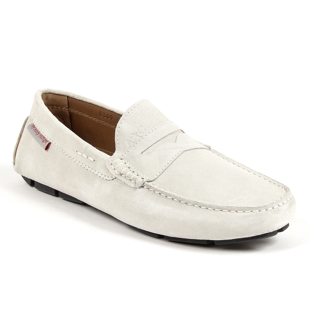 Mocasín Andrew Charles para hombre gris claro JACKSON