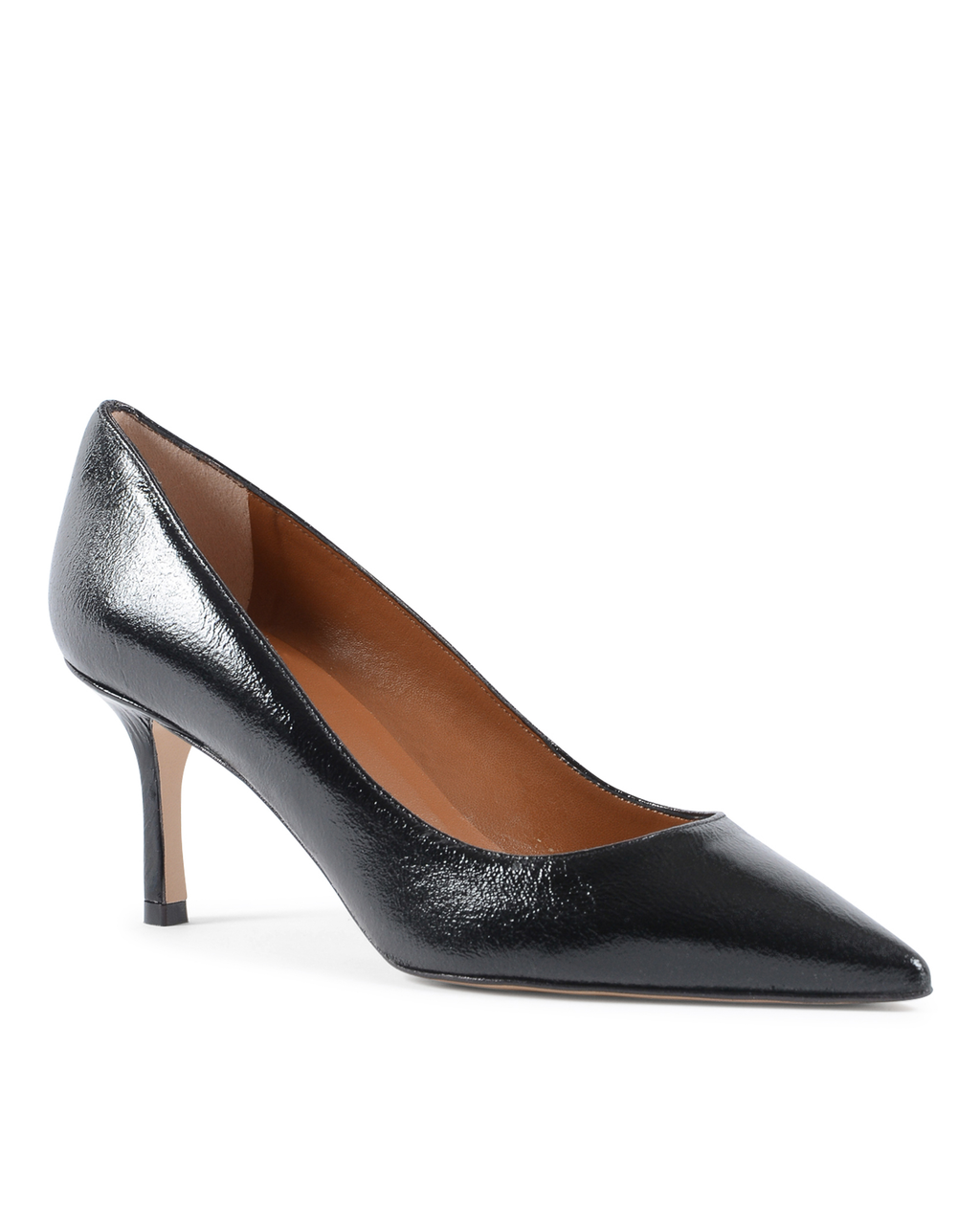 19V69 Italia Womens Pump Black INES65 BRIGHT BLK PATENT