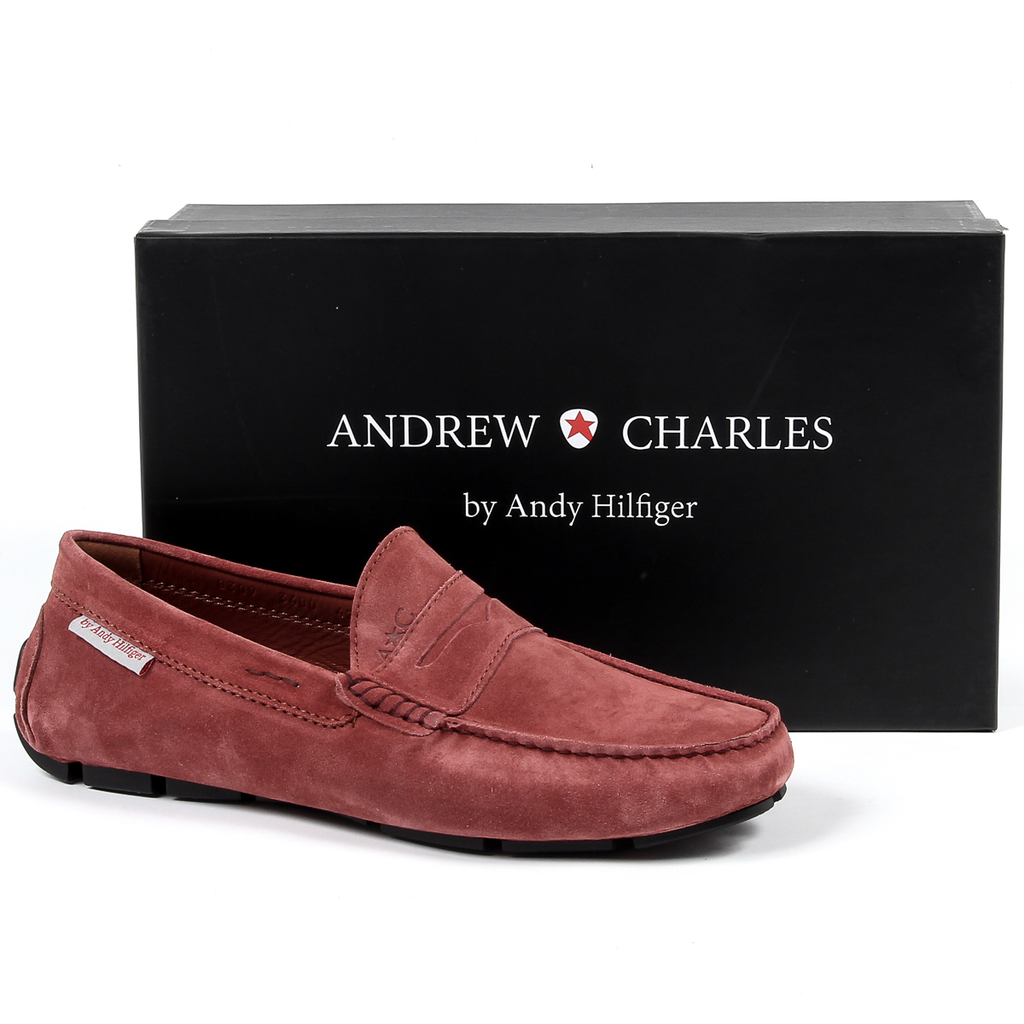 Mocasín Andrew Charles para hombre, color rosa, JACKSON