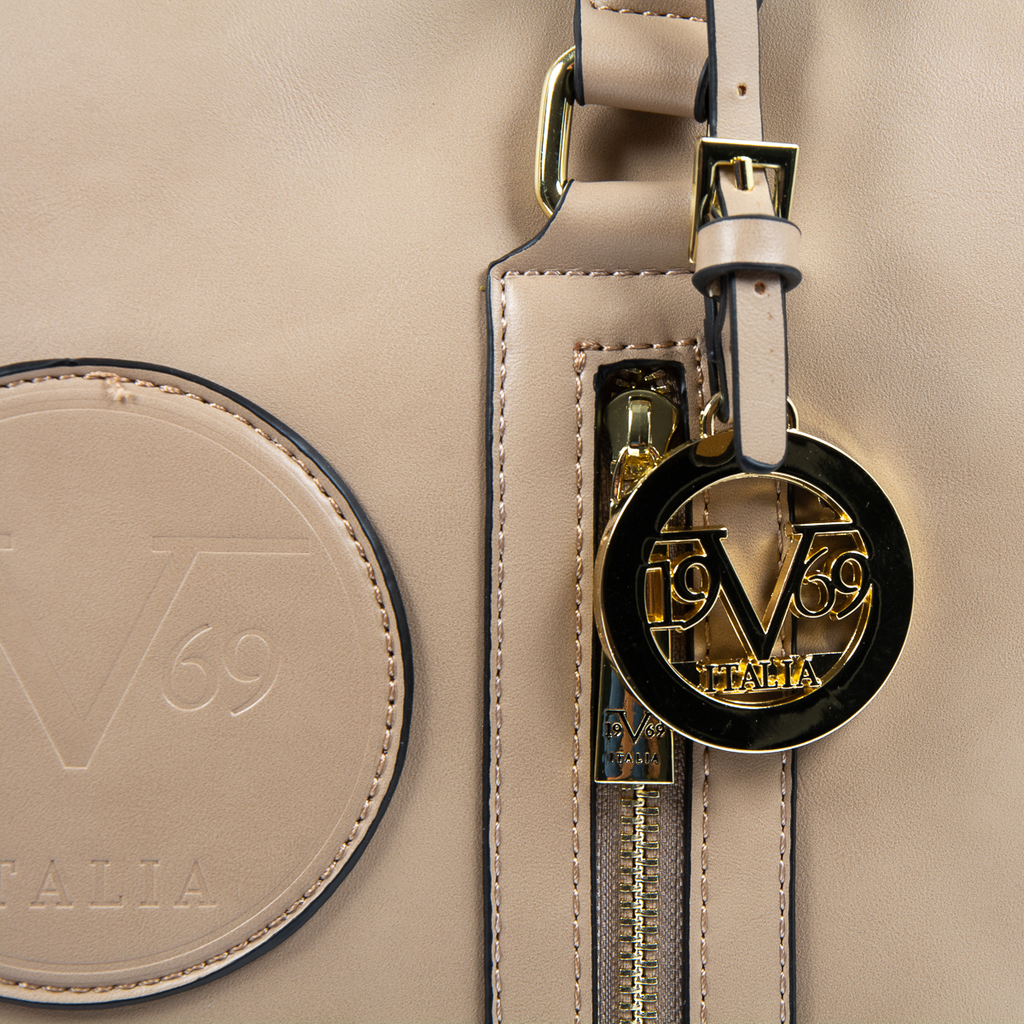 V 1969 Italia Bolso de mano para mujer marrón AGATA