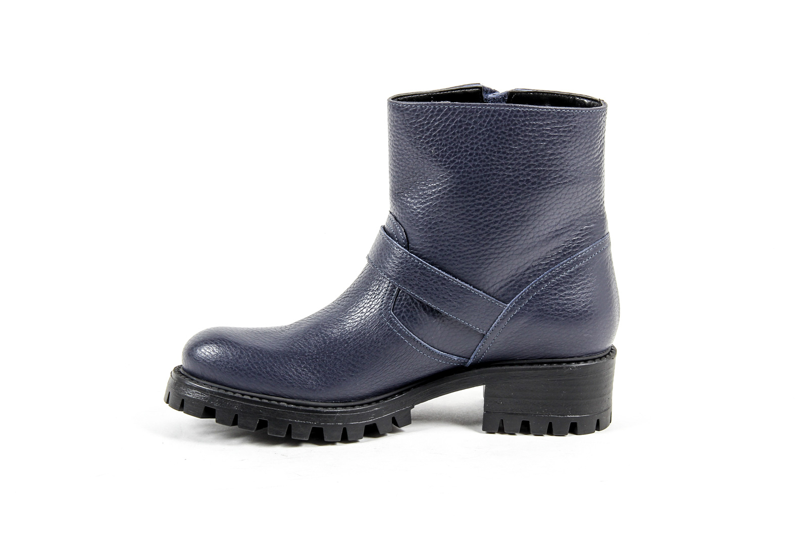 V 1969 Italia Womens Short Boot Blue AMALFI