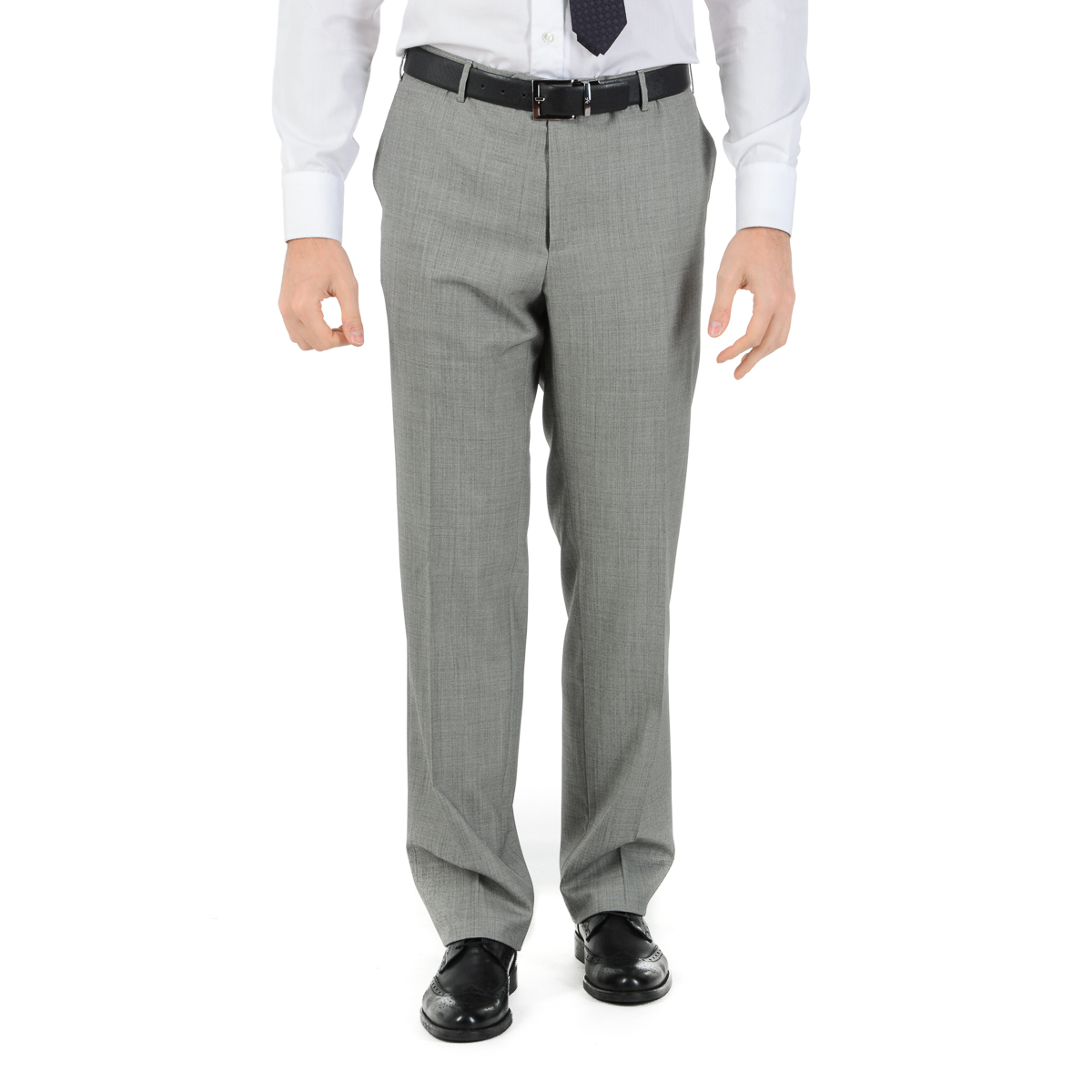 Corneliani Mens Suit Long Sleeves Grey Super 160's