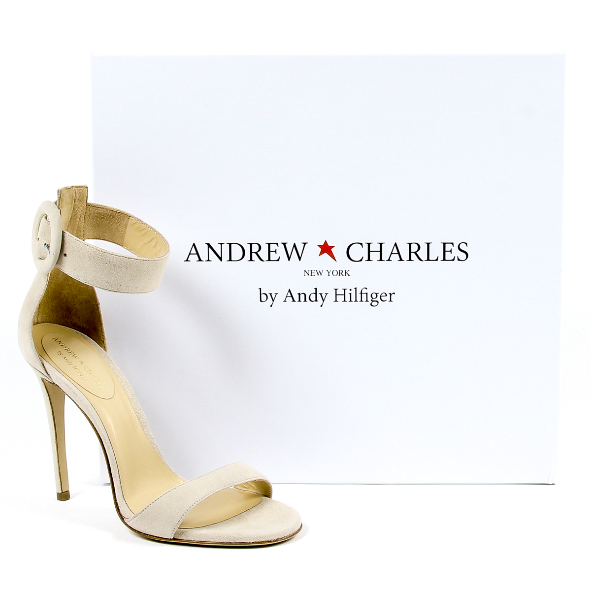 Sandalia para mujer Andrew Charles By Andy Hilfiger Beige NASHVILLE