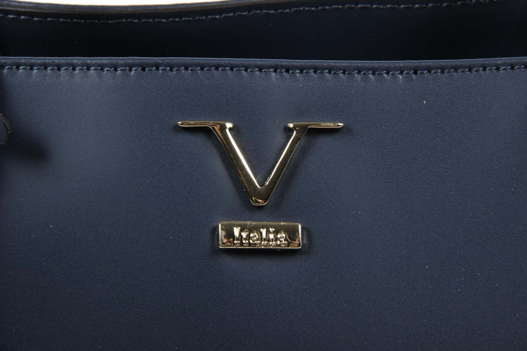 Bolso de mano para mujer V 1969 Italia V009 RUGA BLU