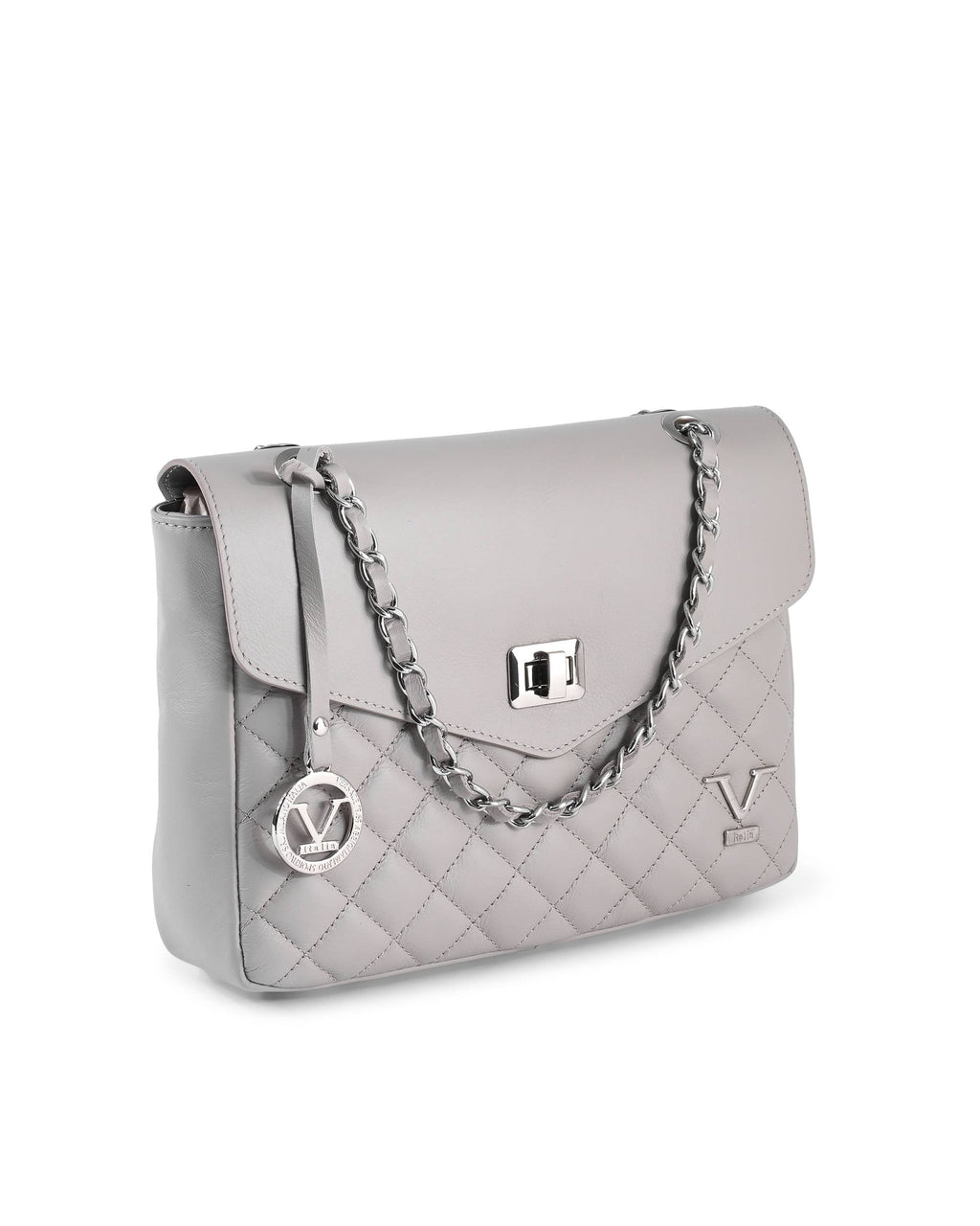 Bolso de mano para mujer V Italia V024M-S SAUVAGE GRIGIO