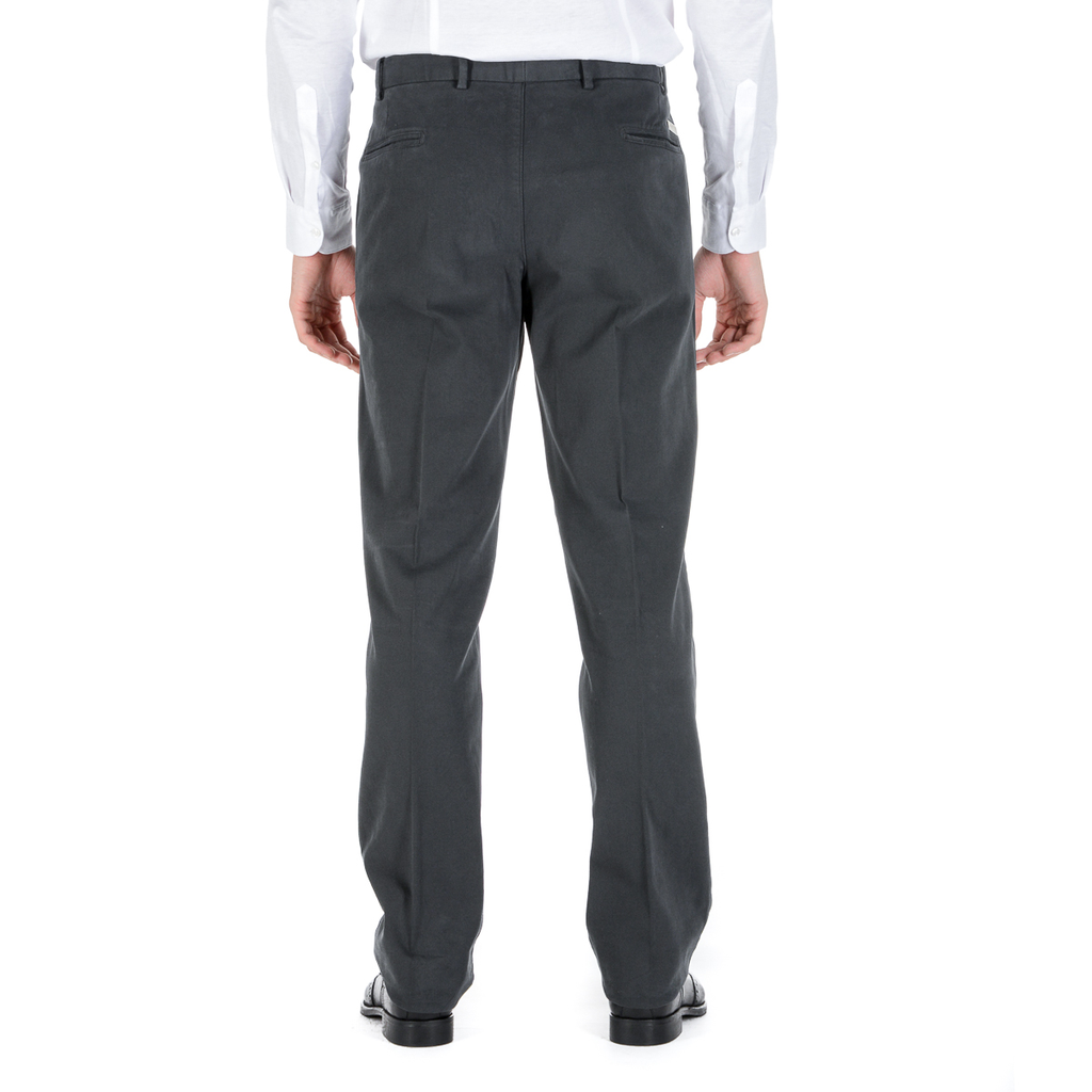 Armani Collezioni Mens Pants Dark Grey