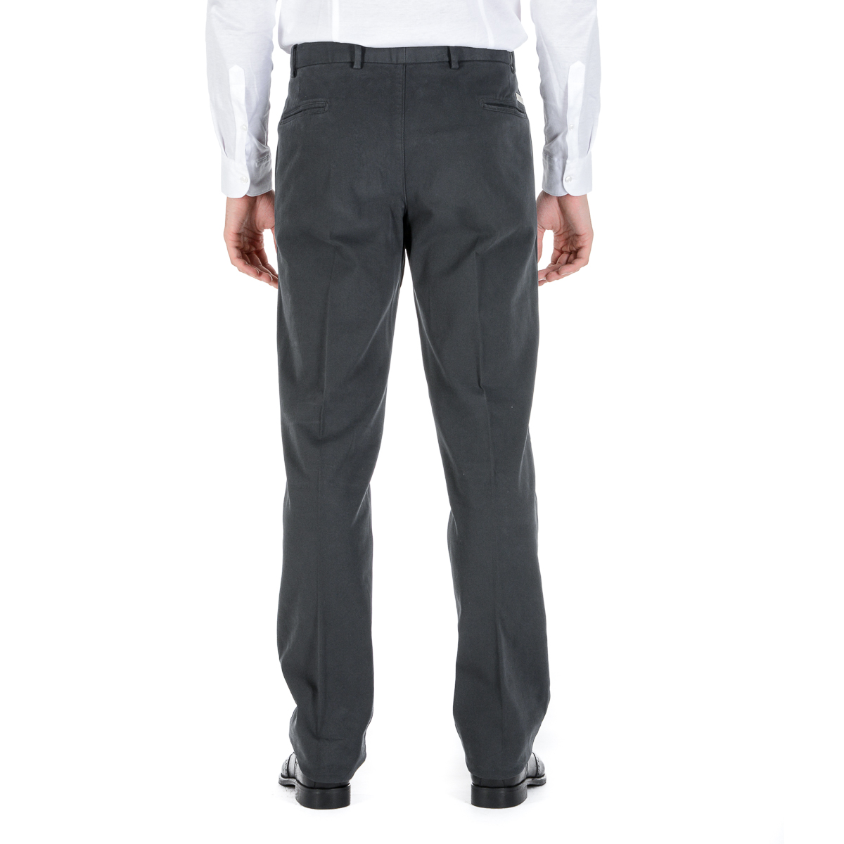 Armani Collezioni Mens Pants Dark Grey