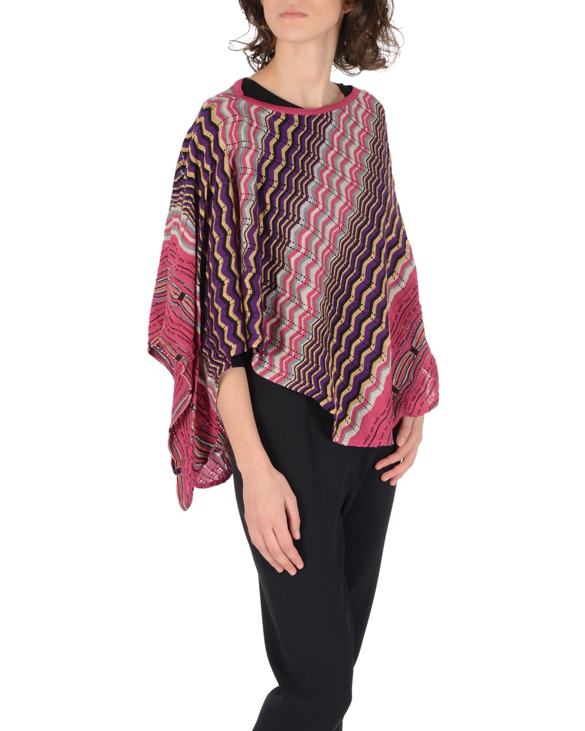 Poncho Missoni Mujer Multicolor POI1WMD61780001