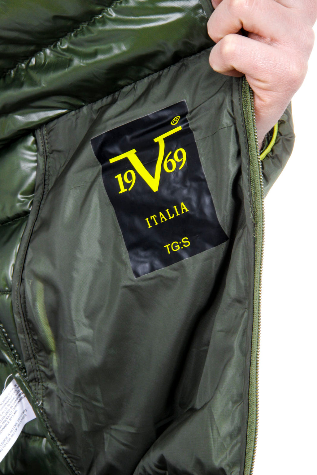 Anorak Hombre V 1969 Italia ARTICO VERDE EJÉRCITO