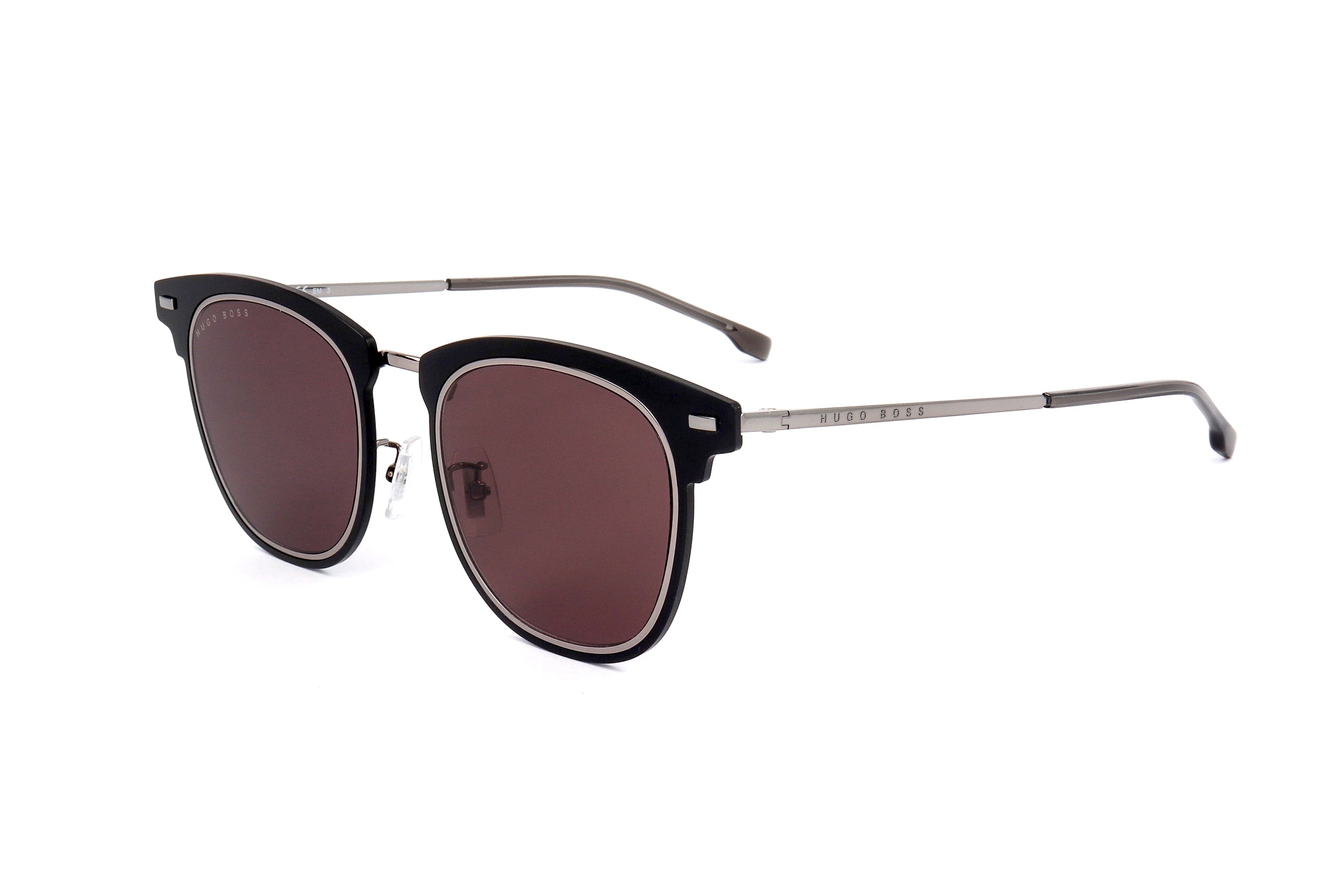 Hugo Boss Mens Sunglasses BOSS 1144 F S 6LB 52 22 145 RUTHENIUM