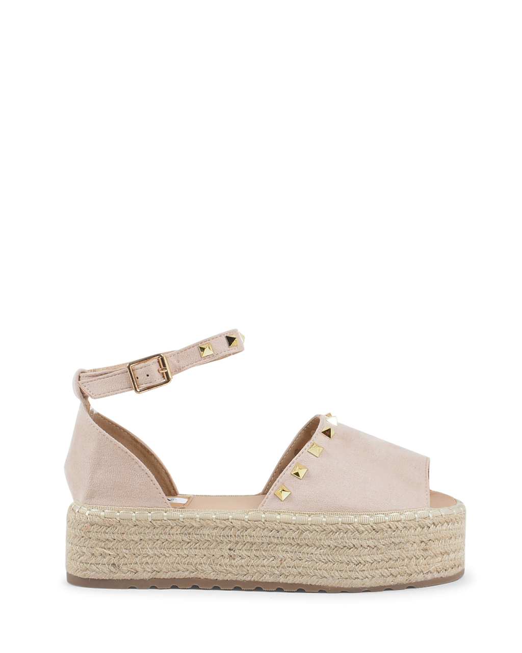 19V69 Italia - Alpargatas de plataforma para mujer, color beige, V29 BEIGE