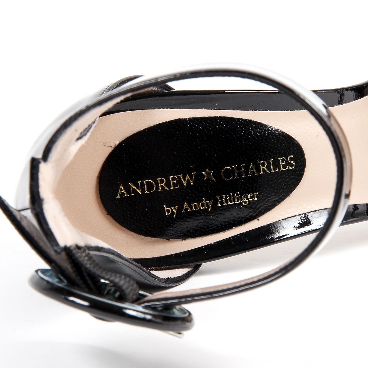 Sandalia negra para mujer Andrew Charles de Andy Hilfiger NASHVILLE