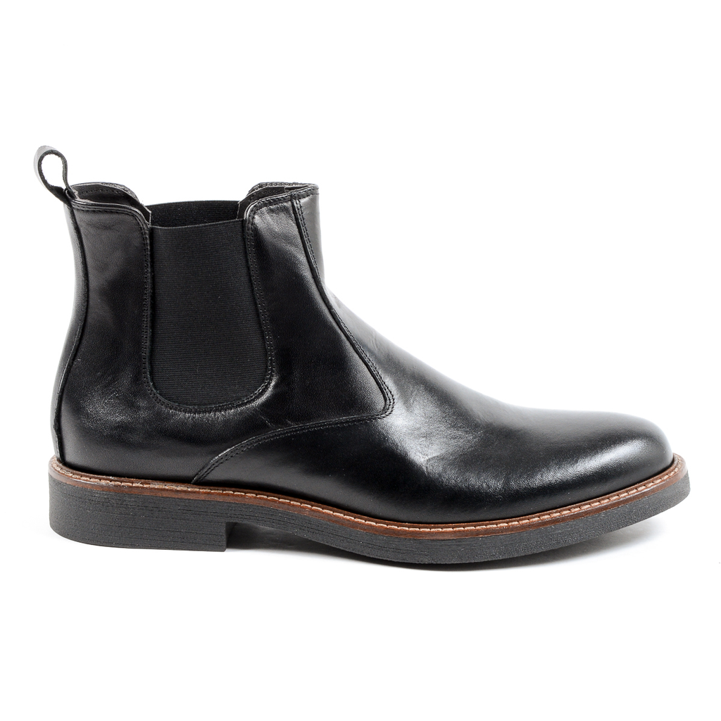 Andrew Charles Mens Ankle Boot Black CHUCK