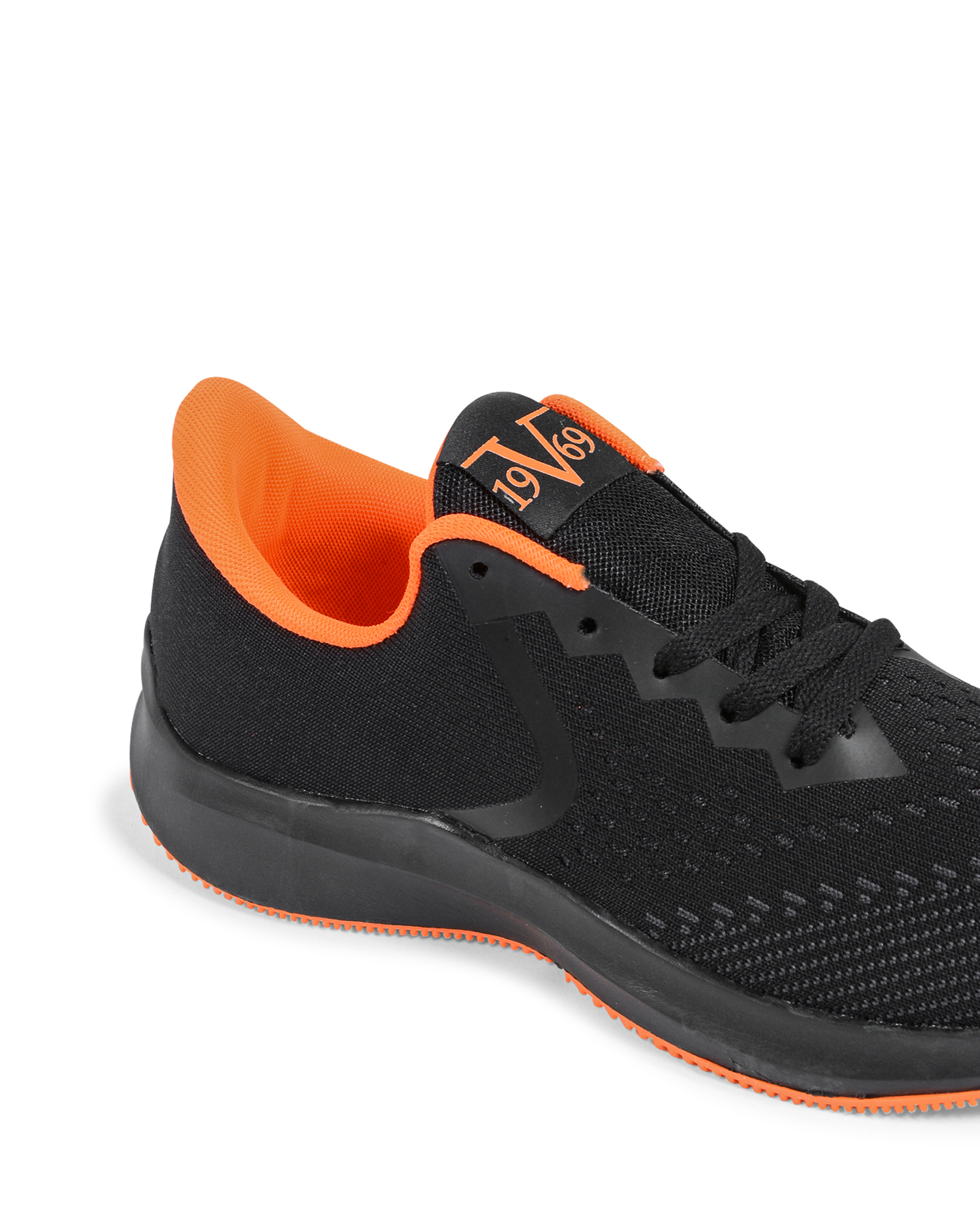 19V69 Italia Zapatilla Hombre V032 NERO ARANCIO