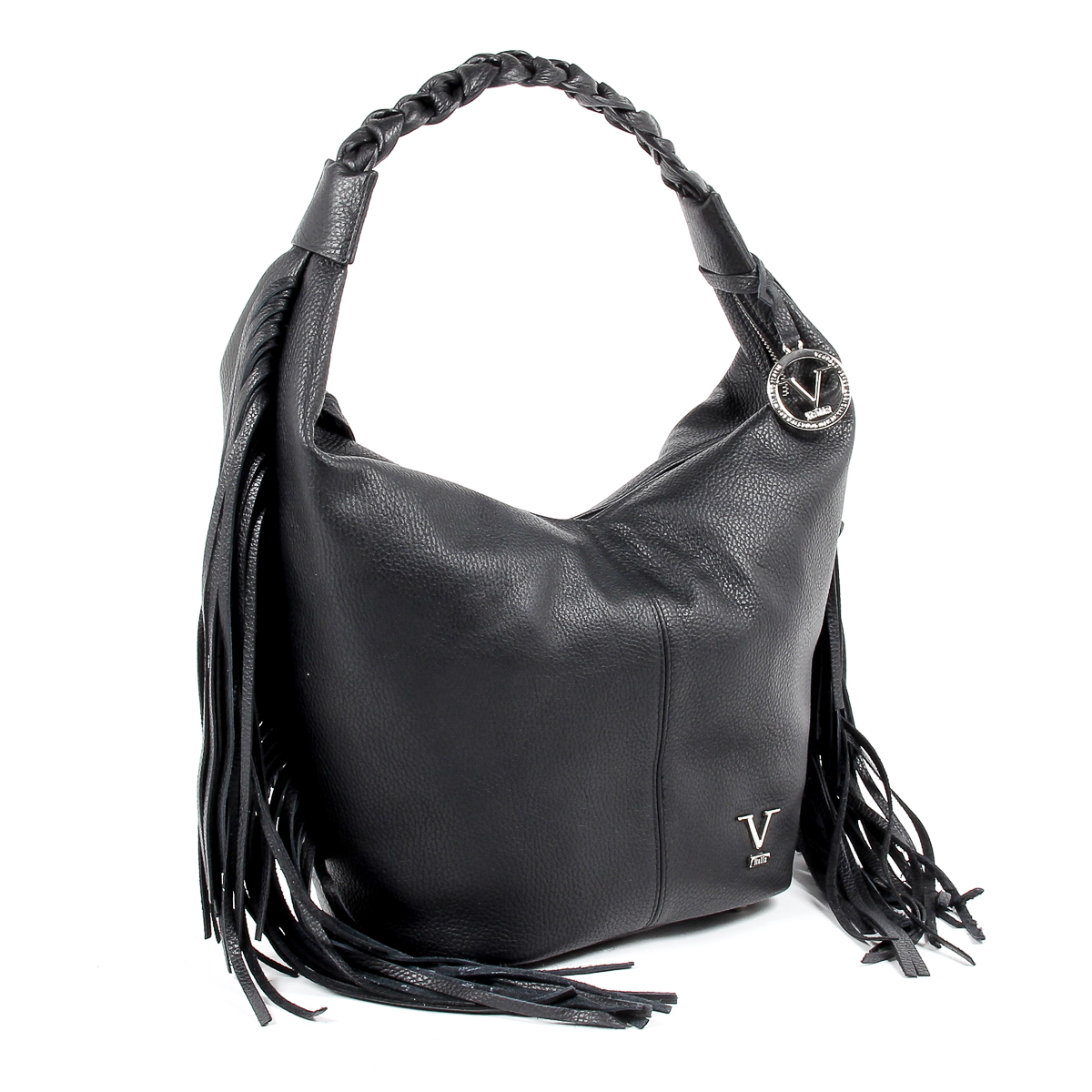 V 1969 Italia Womens Handbag Black OSLO