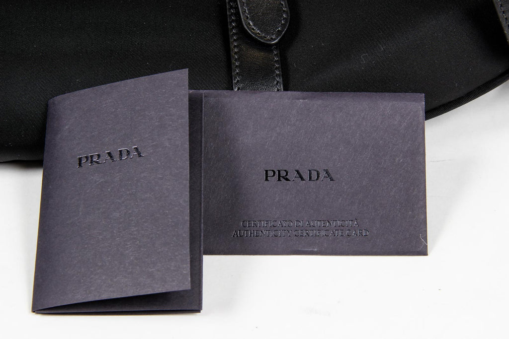 Bolso de mano convertible Prada para mujer BN1903 Tessuto de nailon con asa superior