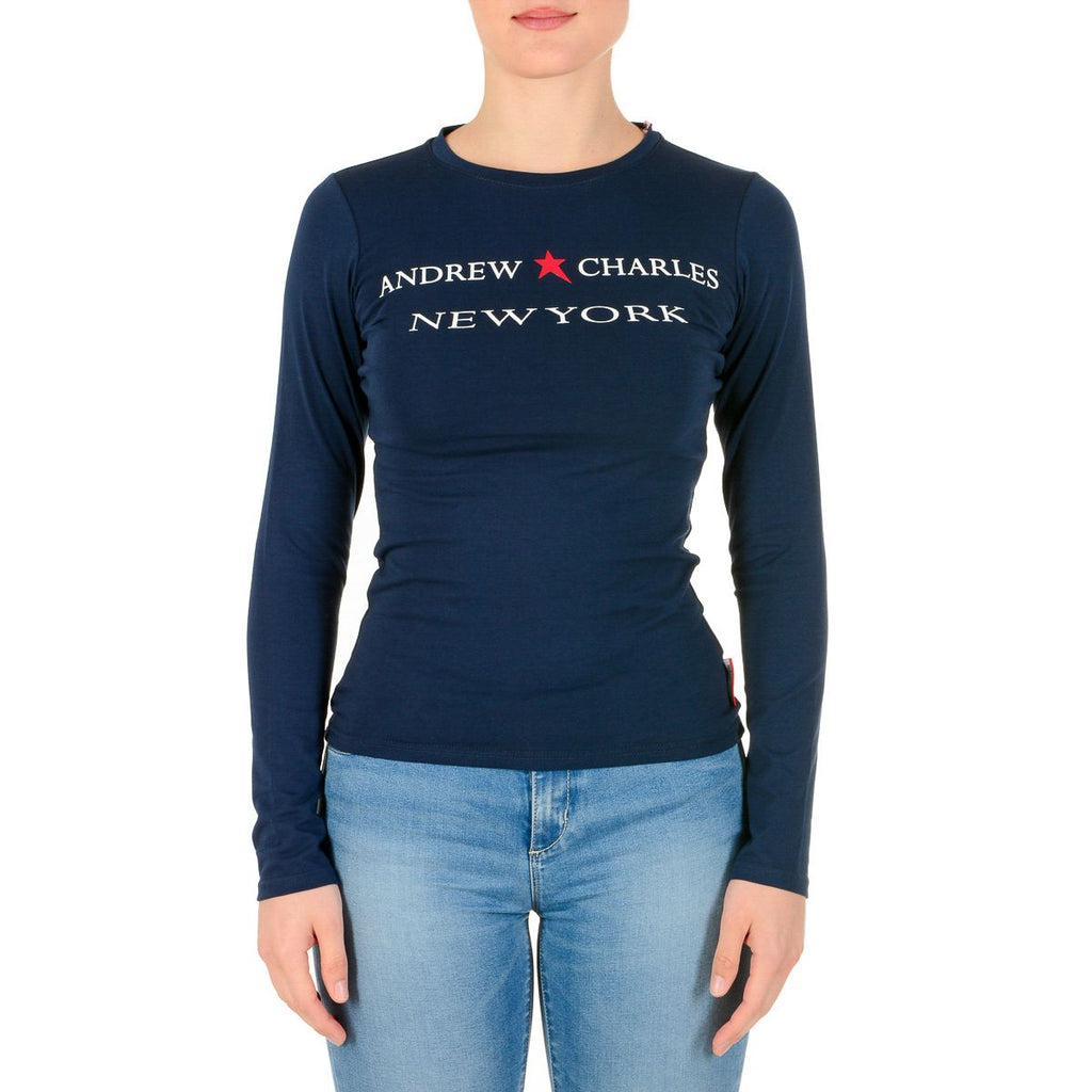 Camiseta de manga larga para mujer Andrew Charles By Andy Hilfiger TS602 031002 PHENIX NAVY 003