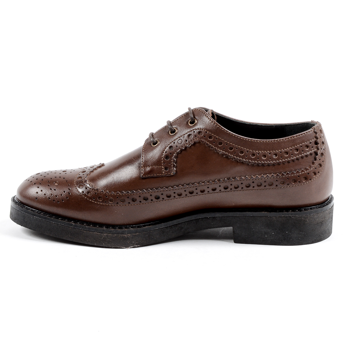 V 1969 Italia Zapato Brogue para Mujer Marrón TRENTO