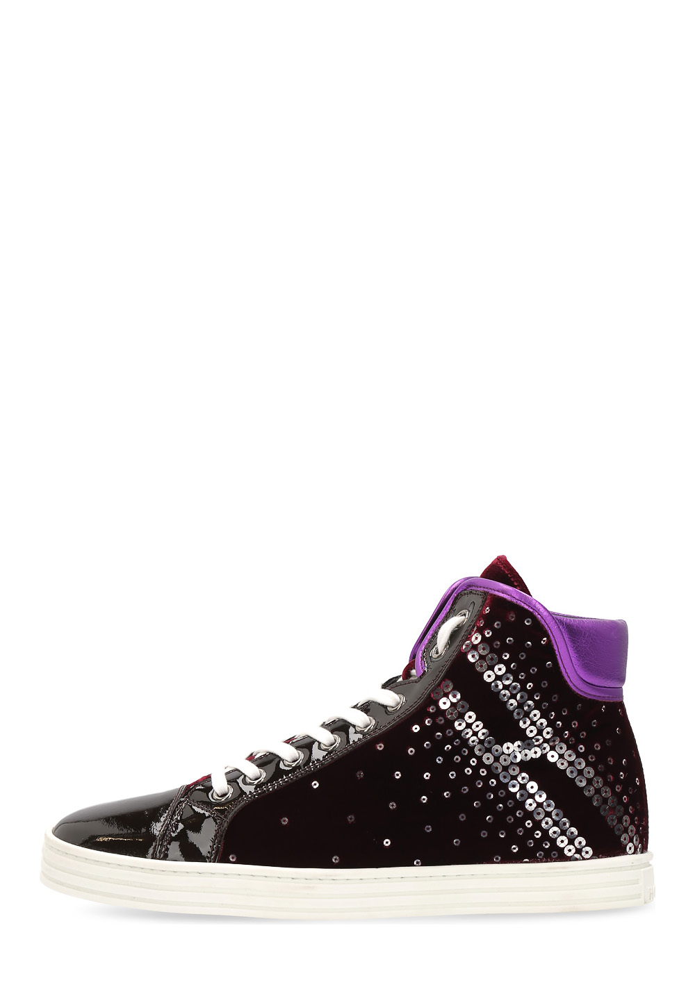 Zapatillas Hogan Rebel para mujer negras HXW1820N26166ZQ568M