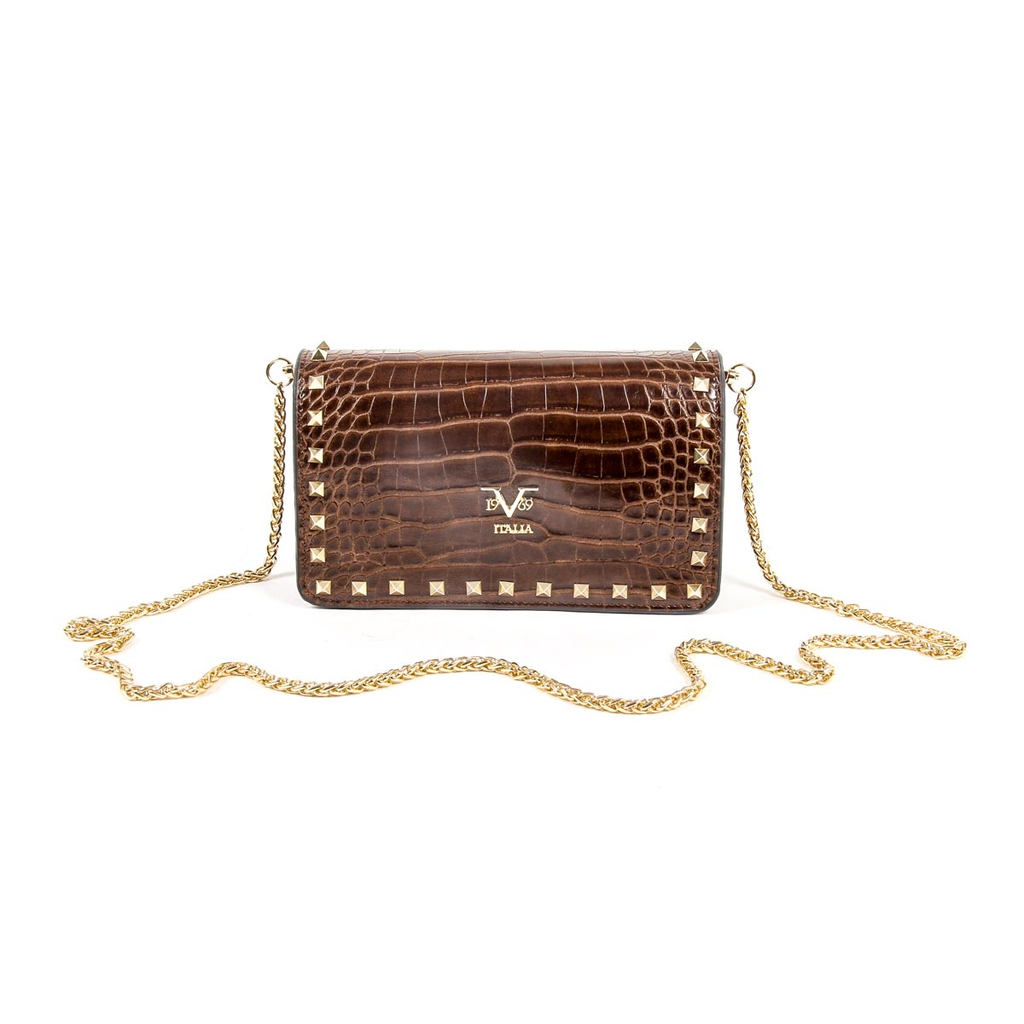 Bolso de mano para mujer V 1969 Italia V19690010K CAFÉ