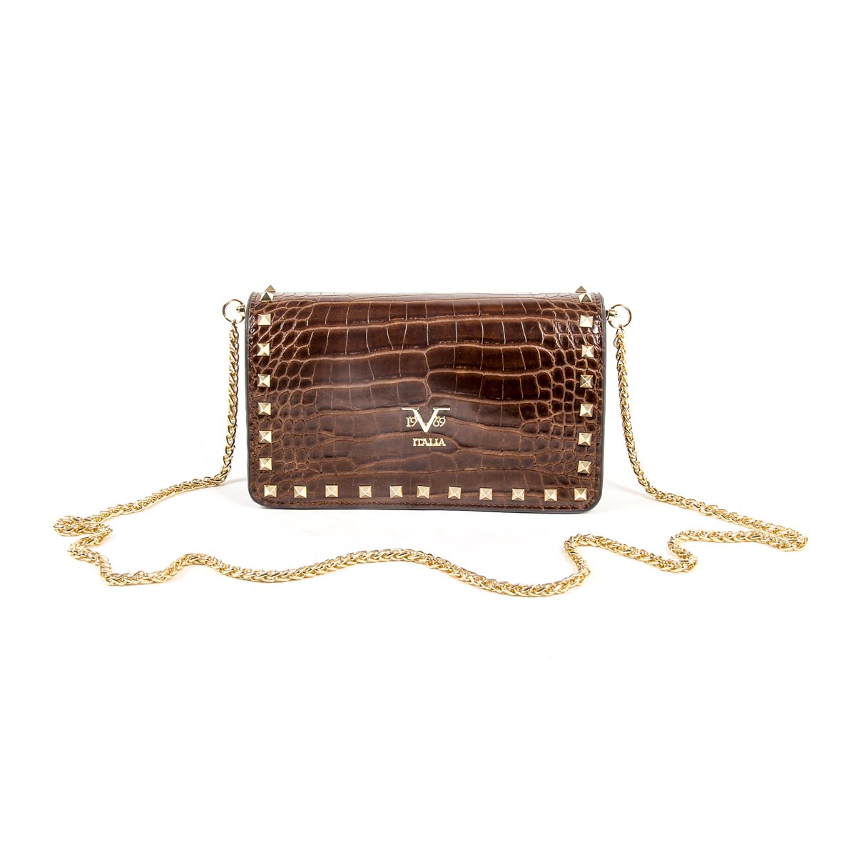 Bolso de mano para mujer V 1969 Italia V19690010K CAFÉ