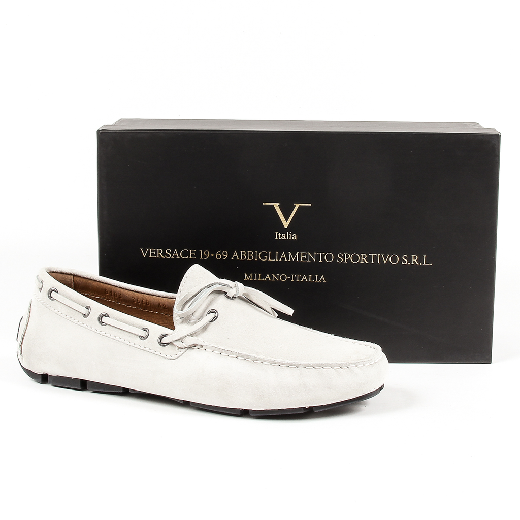 V 1969 Italia Mens Loafer Light Grey ADAM