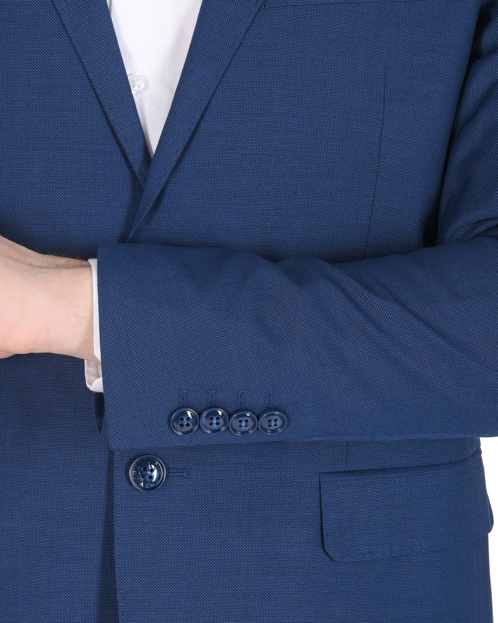 19V69 Italia Traje de hombre AZUL KENT ROYALE