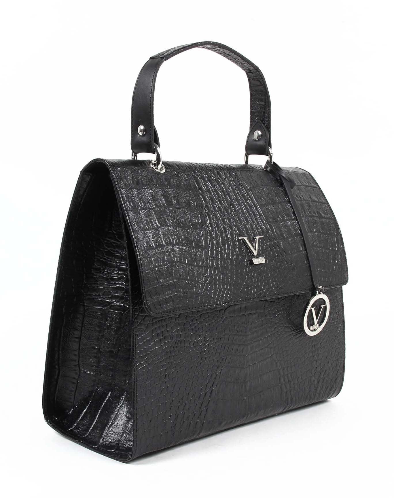 Bolso Mujer V 1969 Italia ARC05 AGATA COCCO NERO