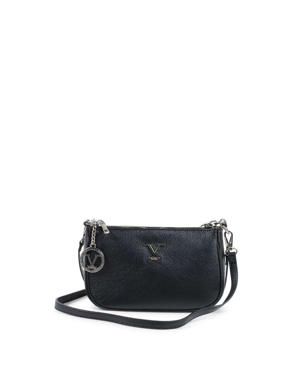 V Italia Womens Mini Bag Black VE1735 CERVO NERO