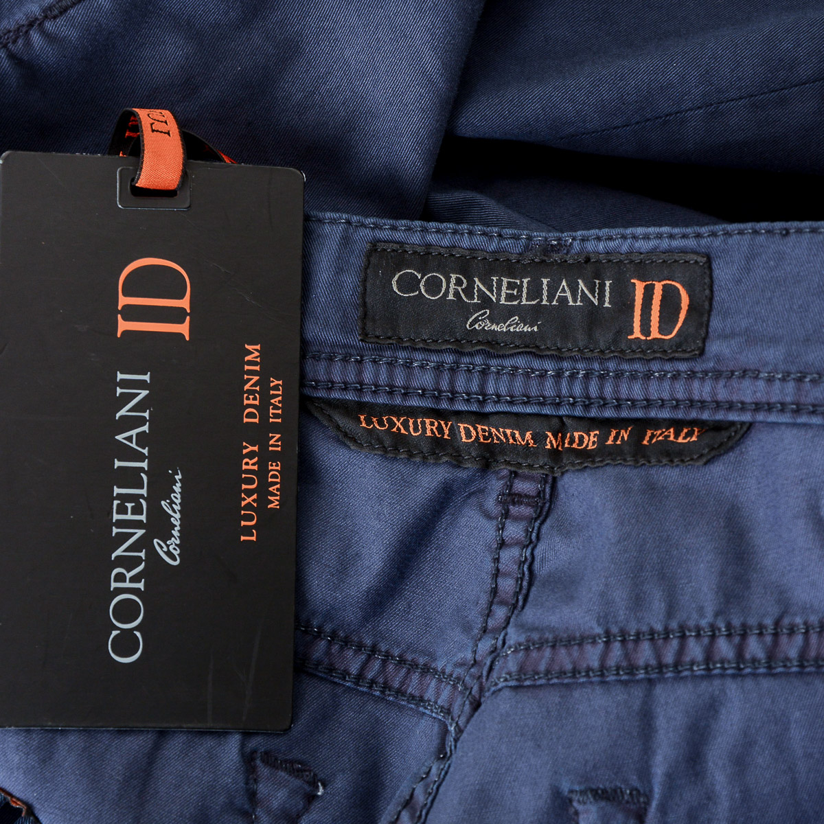 Pantalones Corneliani para hombre azules
