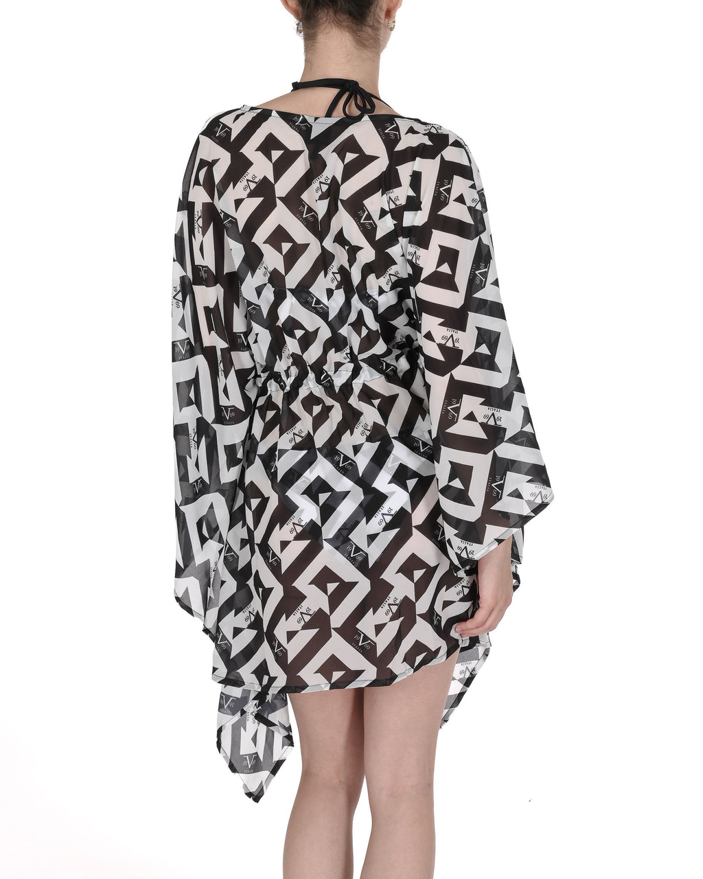 19V69 Italia Womens Swimwear Chiffon Caftan VSC1WCU01 MULTICOLOR