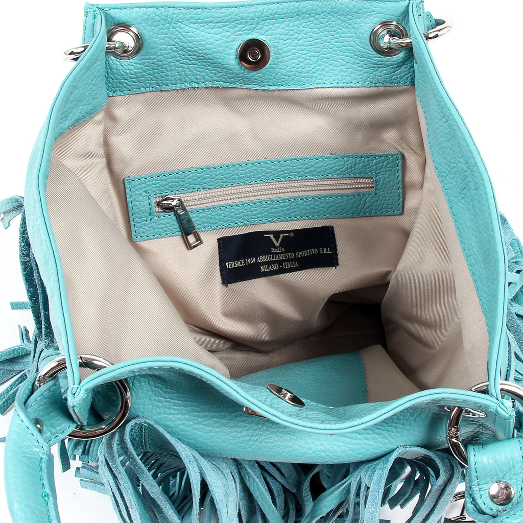V 1969 Italia Womens Handbag Light Blue ZURIGO