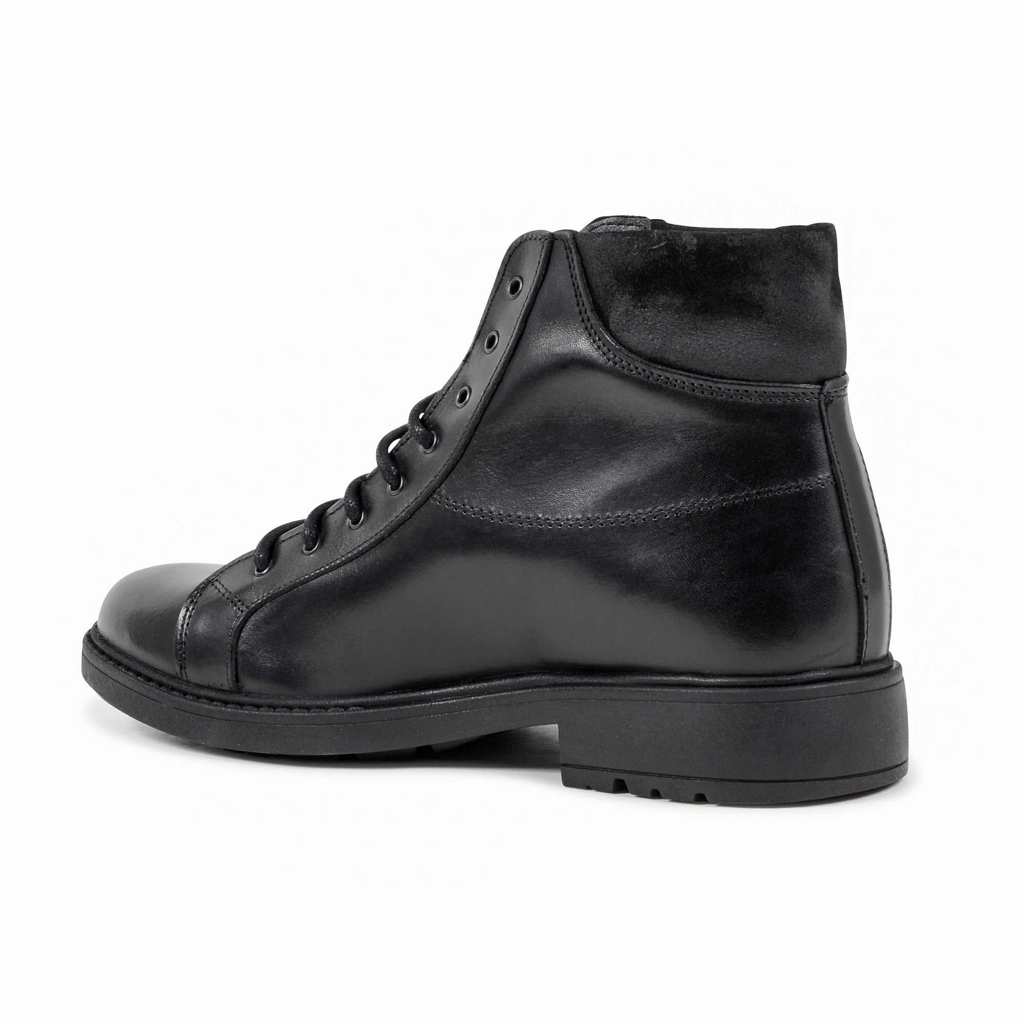 19V69 Italia Botín Hombre Negro 2647 VITELLO NERO